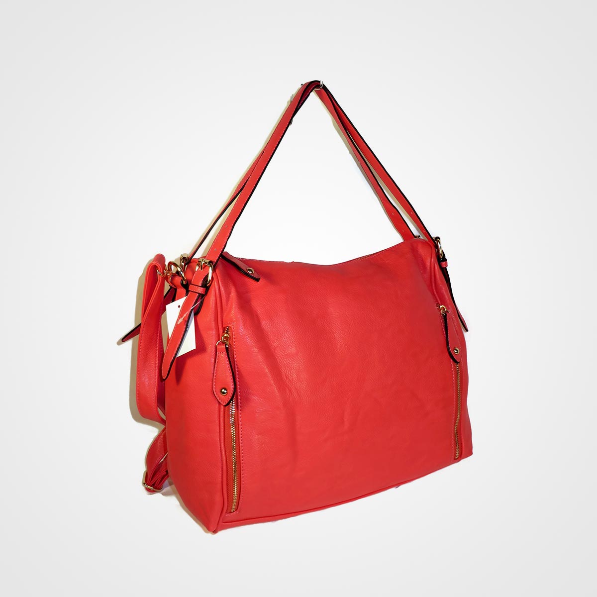 Bright Red Bag - Image 1