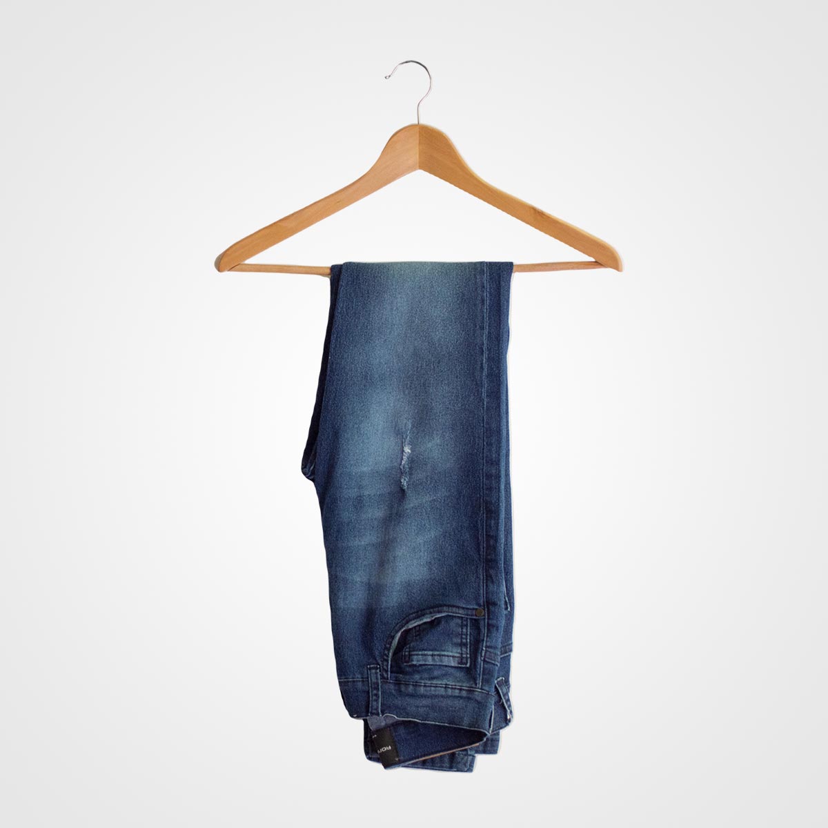 Dark Blue Denim Jeans - Image 1